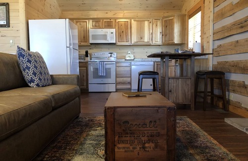 Gatlinburg Cabin | HONEYMOON HIDEAWAY - SECLUDED ANTIQUE LOG CABIN WITH AMAZING VIEWS!