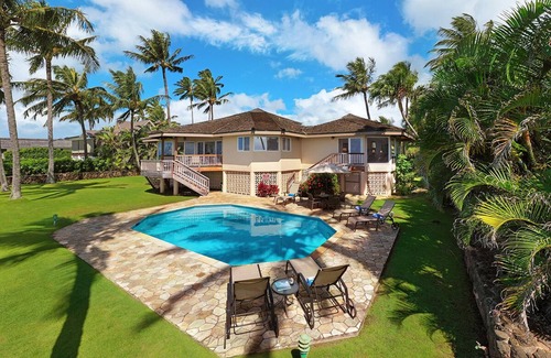 Poipu House | Honu Lani - Oceanfront Home with Pool and Amazing Views!