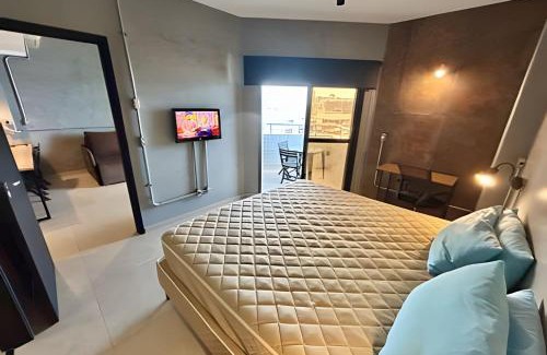 Boqueirao Apartment | Horizonte Azul: Uma Janela para o Mar