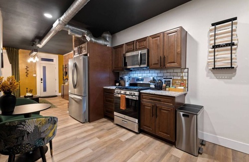 Lawrenceville House | ★HostWise Stays★ Hot Tub, King Bed, Cabin Vibes in Lawrenceville!