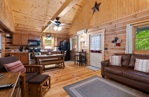 Birdseye Cabin | HOT TUB coming in NOV ~ Charming cabin that has beds for 8 guests