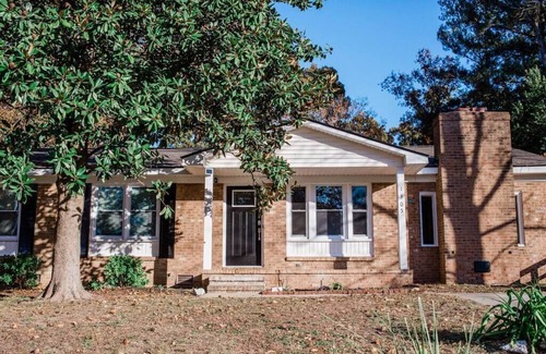 Fayetteville House | HOT TUB, Fenced in Yard, Pet Friendly, Game room