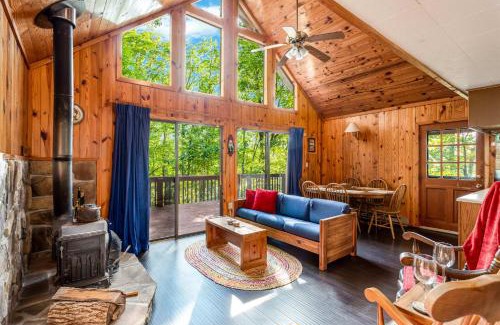 Berkeley Springs House | Hot Tub, Large Deck, WiFi, Fire Pit at Chalet Cabin
