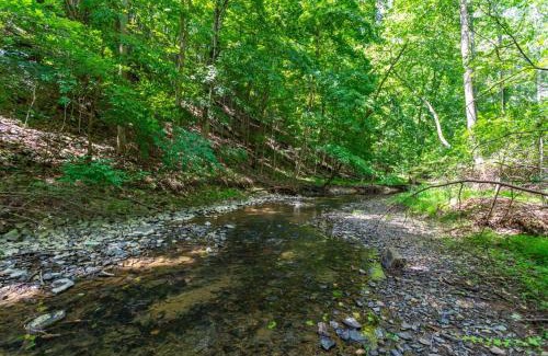 Berkeley Springs House | Hot Tub, Large Deck, WiFi, Fire Pit at Chalet Cabin