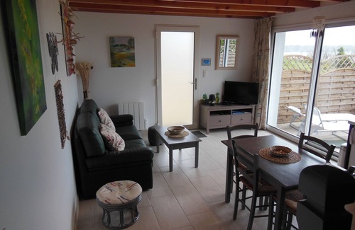 Trebeurden House | House direct access to the beach from the garden.
