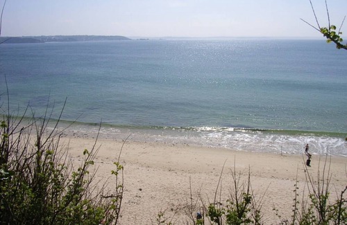 Trebeurden House | House direct access to the beach from the garden.