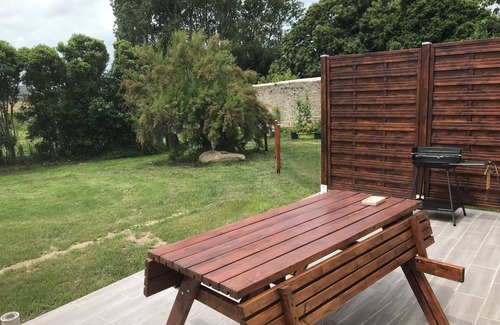 Montfarville House | House for four 10min walk from the beach