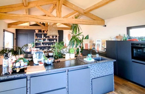 Pozzo Villa | House nestled in the maquis with breathtaking sea views.