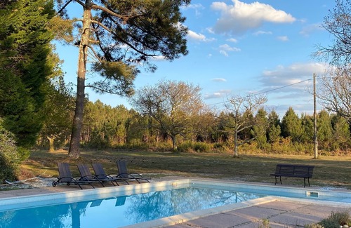 Lit-et-Mixe House | House of 150 m2, on a park of 2 ha, swimming pool, 8km from the beach of Contis