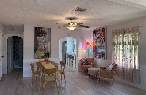 Gulfport House | House of Sirenity: Mid Century Beach Bungalow in Artsy Gulfport!