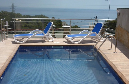Canyelles House | House + prop. Pool + sea view, close to the beach, Canyelles beach, Tossa de Mar/Lloret