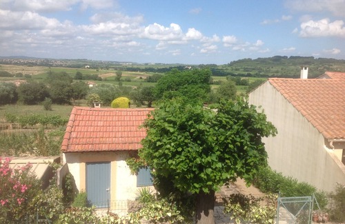 Murviel-les-Beziers House | House Vigneronne charming labeled 3 cl stunning views in medieval village