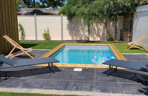 Pyla-sur-Mer House | House with heated and secured swimming pool Pyla sur Mer, 2min walk to the beach