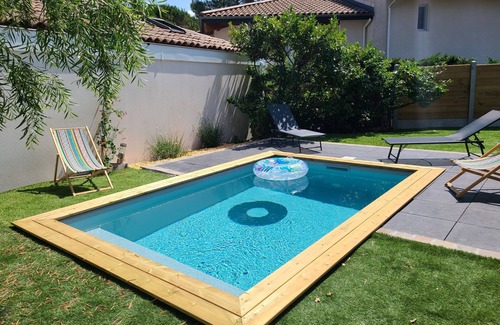 Pyla-sur-Mer House | House with heated and secured swimming pool Pyla sur Mer, 2min walk to the beach