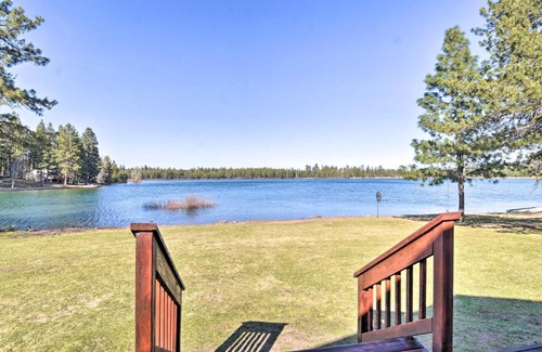 Wasco County House | House with Private Deck on the Rock Creek Reservoir!