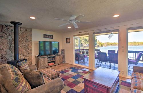 Wasco County House | House with Private Deck on the Rock Creek Reservoir!