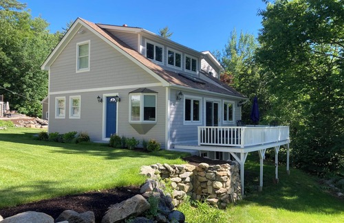 New Durham House | House with private sandy beach & dock plus hiking and snowmobile access