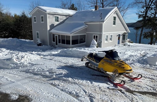 New Durham House | House with private sandy beach & dock plus hiking and snowmobile access