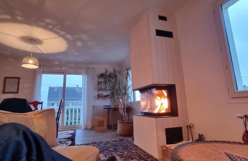 Reville House | House with seaview 30 meters from the beach
