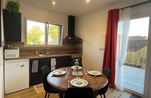 Le Val-Saint-Pere House | House with terrace, bicycles, brazier in the heart of the Bay of Mont Saint Michel