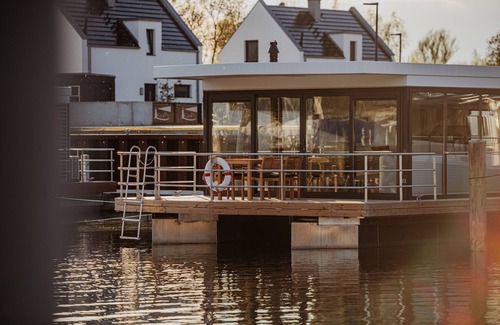 Peenemuende Boat Rental | Houseboat Trinity, a sealoft on the Baltic Sea in Peenemünde Island Usedom