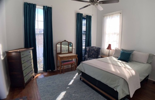 Bywater Apartment | Huge 2nd Floor Furnished Apt in Historic Bywater Housen30 day rentals only