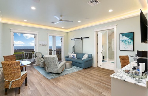 Port Aransas House | Huge Ocean View - Spa/Pool/Golf Cart