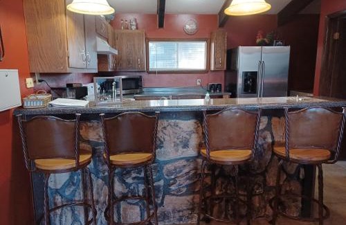 Ruidoso Apartment | Huge Ruidoso Retreat with Game Room, Pool, 2 Balconies, 2 Kitchens - Sleeps 17!
