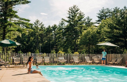 Sanford Cabin | Huttopia Southern Maine