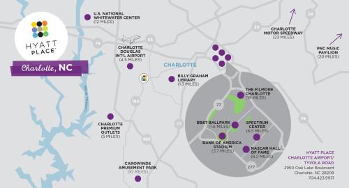 Charlotte Hotel | Hyatt Place Charlotte Airport Billy Graham Parkway