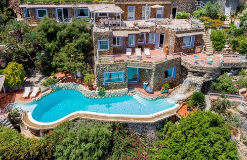 Villaggio delle Mimose Villa | Il Rifugio degli Artisti: beautiful sea view