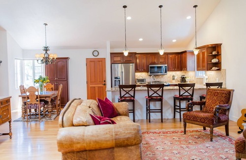 Coronado House | Immaculate Single Level Spanish Style Home Nestled near the Beach & Sunset Park
