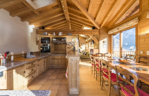Chamonix City Centre Ski Chalet | IN CHAMONIX, LUXURY CHALET, full south, front the Mont Blanc
