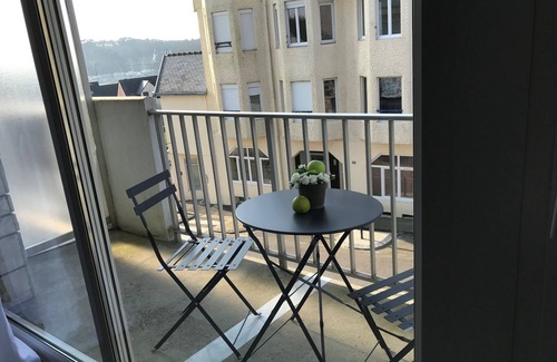 Benodet Apartment | In the heart of Bénodet, nice studio with view of the Odet