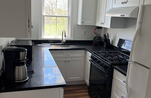 Block Island Apartment | In town apartment! A block and a half from ferry! 356 High Street.