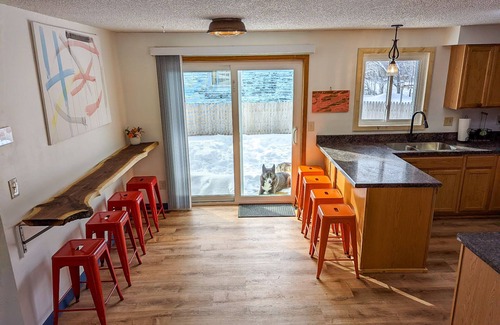 Crosby House | In town, close to the trails, fully fenced in yard!