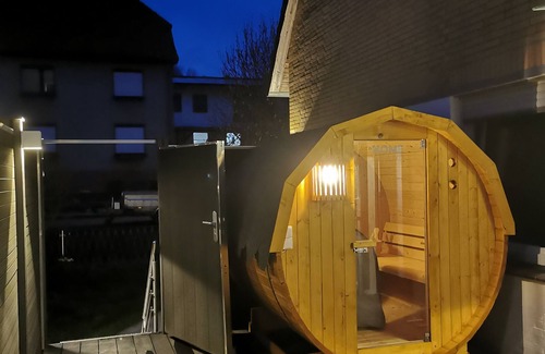 Hahausen Apartment | In two minutes in nature - with terrace, sauna and fire barbecue