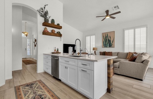 Las Sendas House | Incredible golf course views with modern, southwest inspired decor