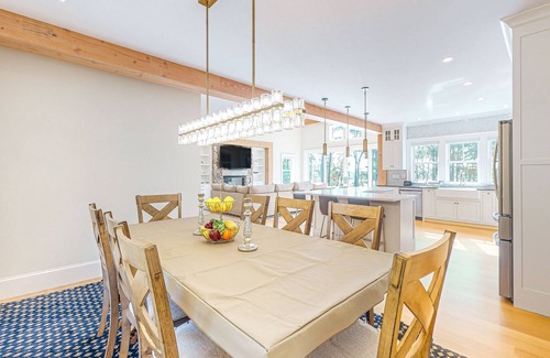 Plymouth House | Incredible home on lake with views, private beach, deck, AC, & W/D