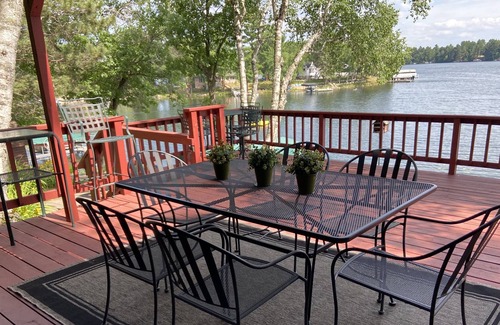 Pillager House | Incredible Views Home On Large Private Sylvan/Gull Lake Wooded Lot