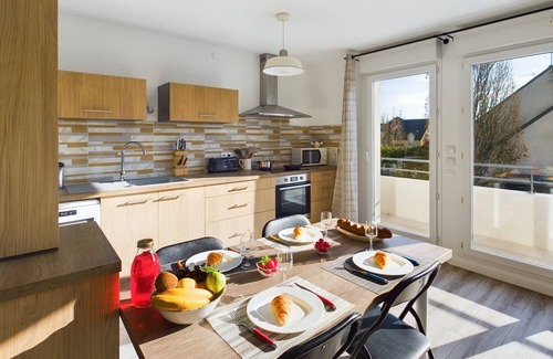 Concarneau Apartment | -INDIGO-T3 avec balcon et 2 places de parking
