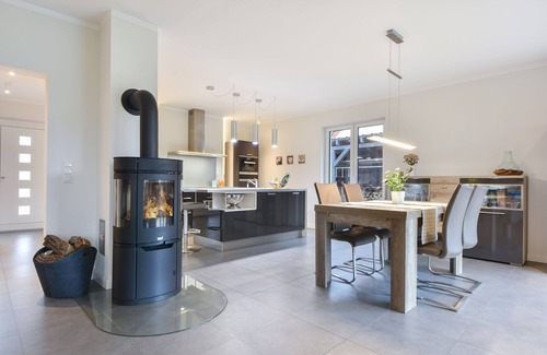 Korswandt House | Inselhaus Carla - pure luxury in a quiet location - sauna - fireplace