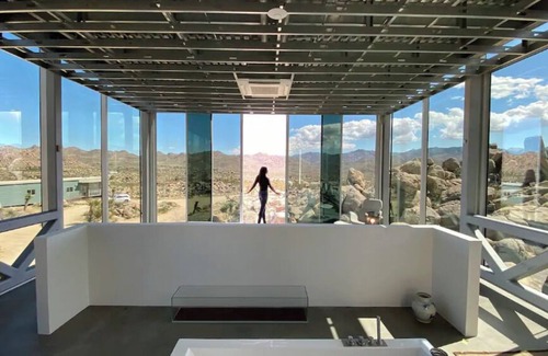 Monument Manor House | Invisible House | Desert Icon w/Indoor Pool