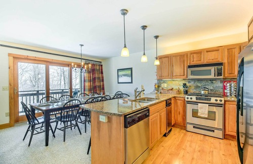 North Troy Condo | Inviting Ski-in/Ski-out Condo at Jay Peak Resort!