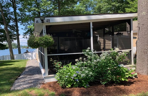 Moultonborough Cottage | Inviting Winnipesaukee Cottage ~ Sandy Beach, Great Location, Dock for Boat