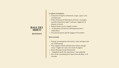 Aglientu Apartment | ISA-Residence with swimming-pool in Vignola Mare, apartments with air conditioning and private outdoor area