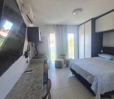 Itapua Apartment | Itapuã Studio Beira Mar Aconchegante