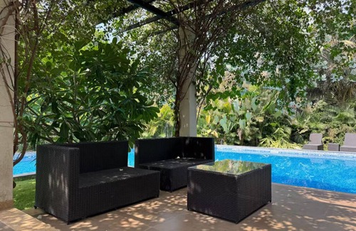 Alibaug Villa | Ivory House, Alibaug by Ebony Stays | Peaceful 4BHK Villa with Pool & Garden