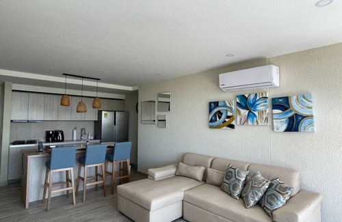 La Boquilla Apartment | Jacuzzi Privado. Vista increíble. Sector Exclusivo