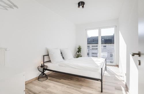Erlangen Apartment | JAMA - Stilvoll&Modern, Zentral, Uni, Freies Parken, Große Gruppen, WLAN